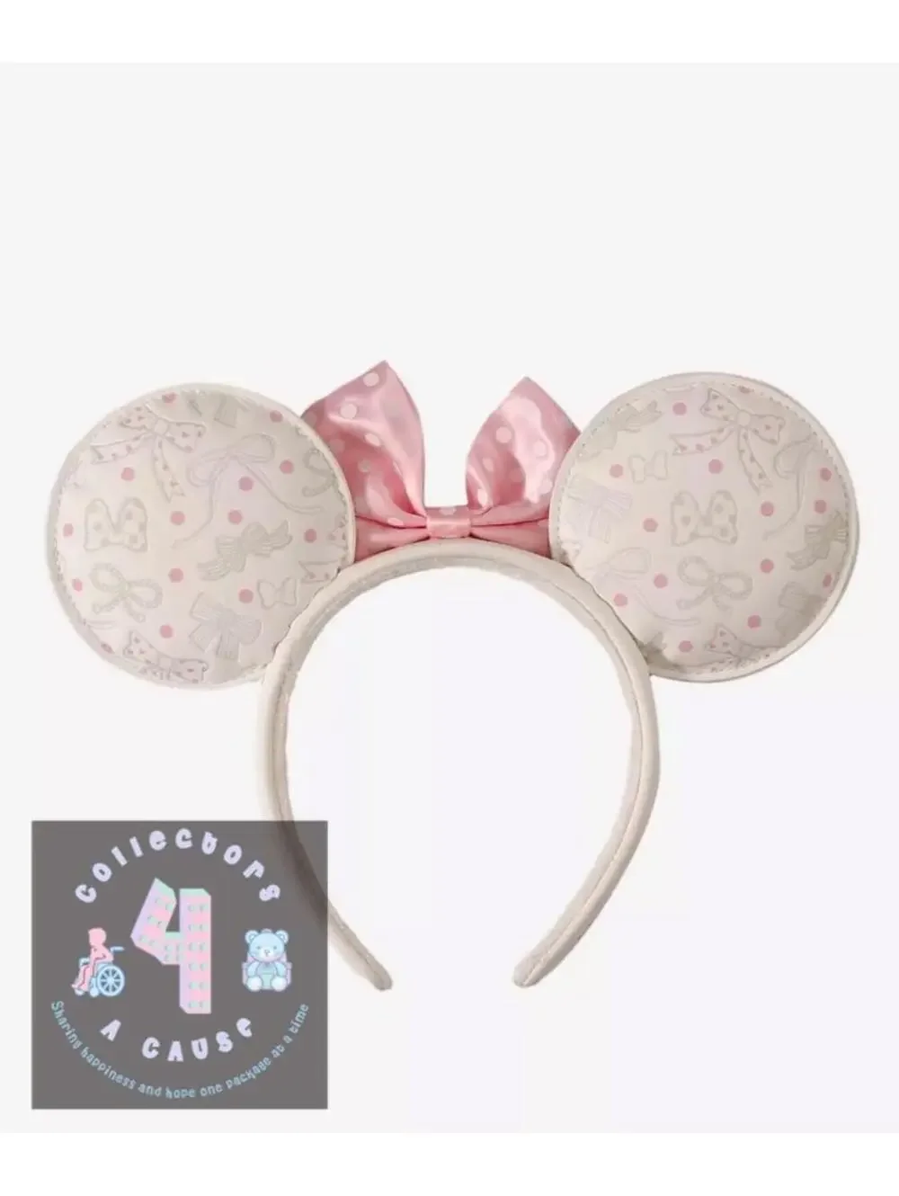 Loungefly Disney Minnie Mouse Polka Dot Bows White Ears